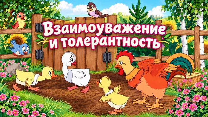 Взаимоуважение и толерантность на ферме